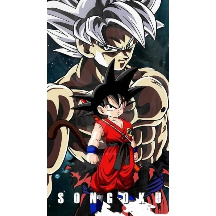 JMG273 5D DIY diamond painting kit, Anime -Dragon Ball- round crystal rhinestone cross stitch, home wall decoration p SIZE:20x25cm