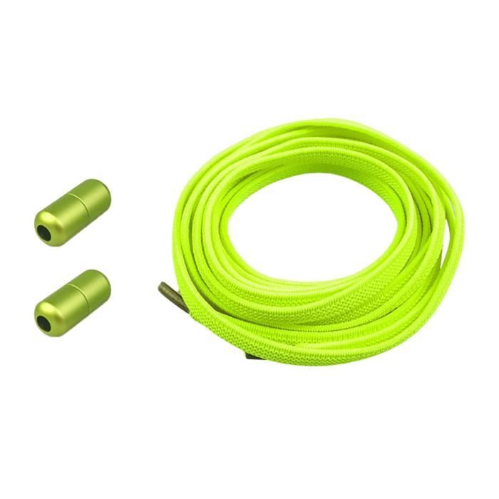 Color Metal Capsule Shoelace Child Adult Tying-Free Elastic Shoelaces A7181