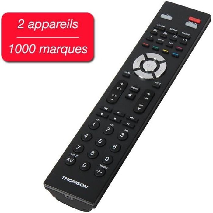 THOMSON ROC 2411 Télécommande universelle 2 appareils