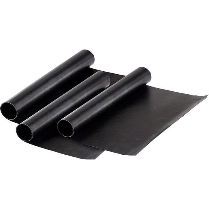 Tapis de cuisson antiadhésifs réutilisables pour four et barbecue - x3
