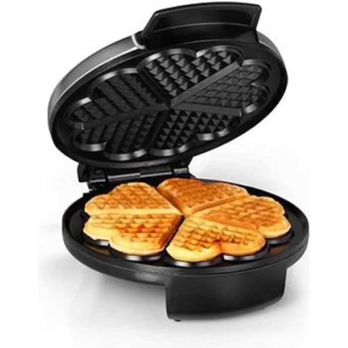 Gaufrier - Forme de coeur - Machine à gaufre Royal Swiss - 1200w