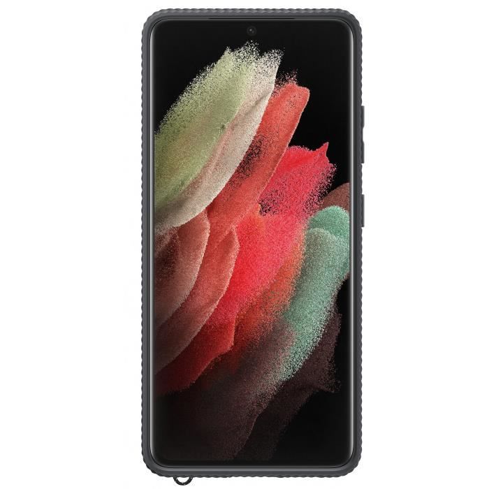 Clear Protective Cover S21 Ultra Noir