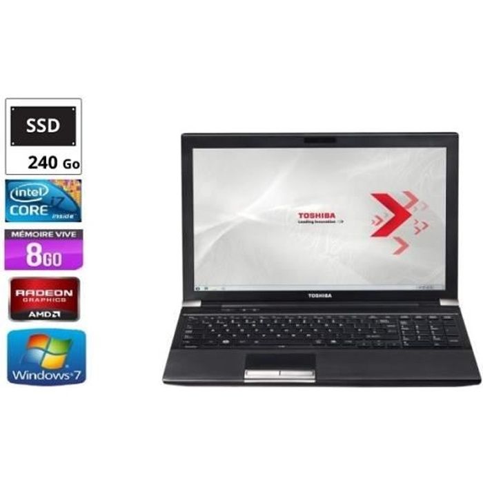 Toshiba Tecra R850 Core I7- 8 Go- 240Go SSD