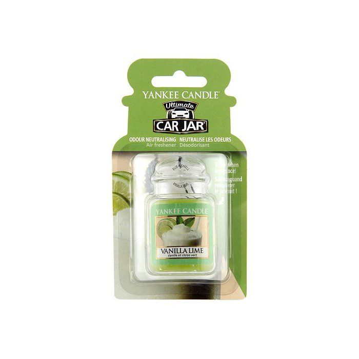 PARFUM POUR LA VOITURE CAR JAR ULTIMATE VANILLE CITRON VERT - YANKEE CANDLE