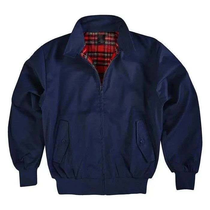Lambretta Veste Harrington Rétro Pour Homme - Style Classique Imperméable