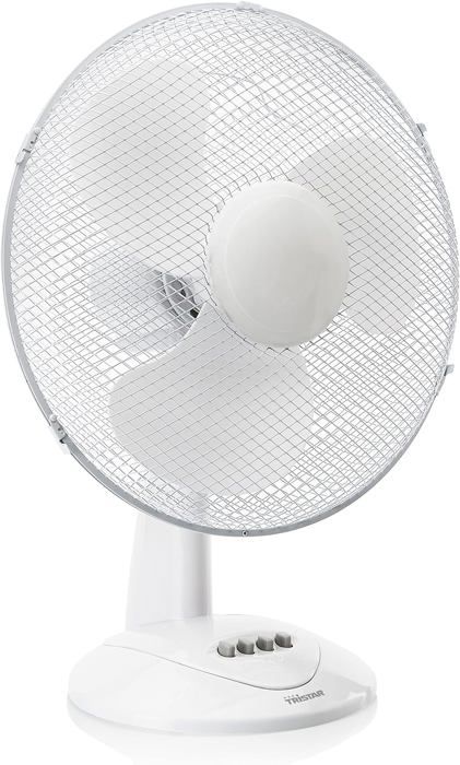 ARDES Ventilateur De Table 40 Cm – Oscillant, 3 Vitesses, Inclinaison Réglable – Noir Et Bleu – Silencieux Easy40