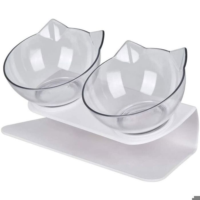 Comparer les prix de Gamelle double en plastique pour chien et chat Gamelle pour voyage chien chat Gamelle pour chien Distributeur deau et de croque