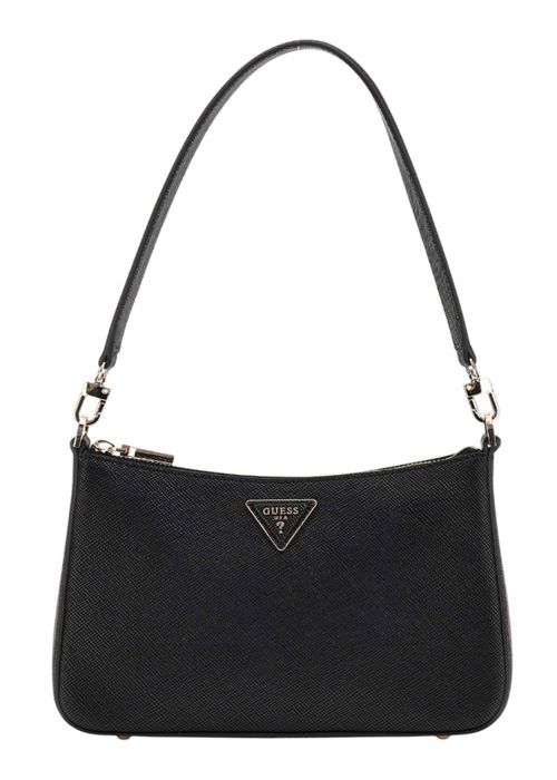Sac Bandoulière GUESS En Cuir écologique Noir Pour Femme - Occasion Très Bon état