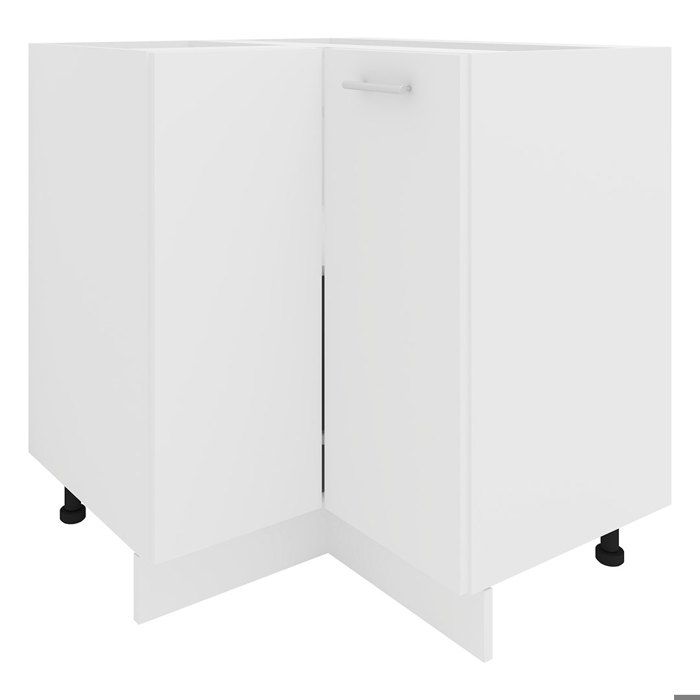 Esilo meuble bas de cuisine armoire dangle blanc.