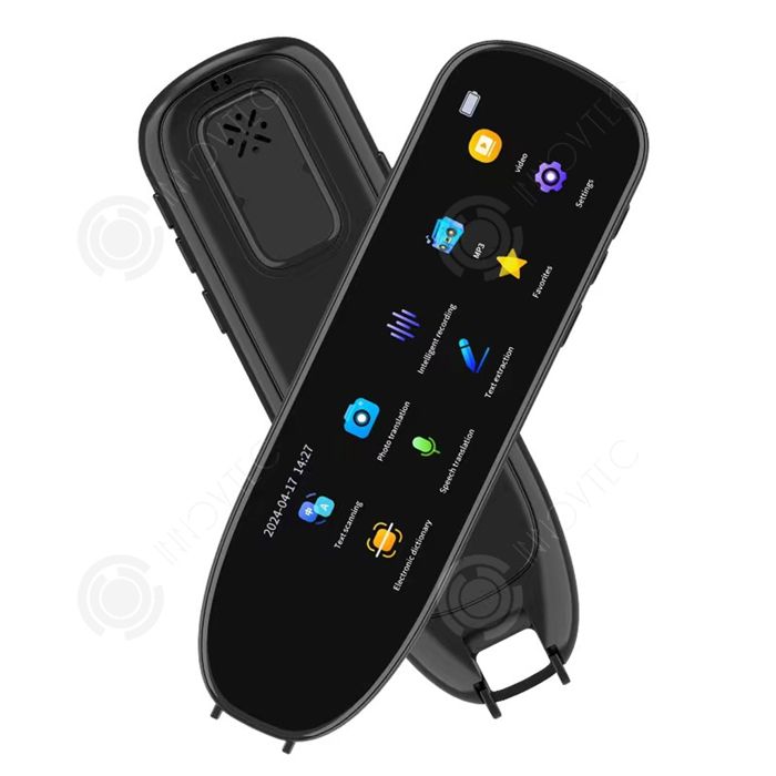 Stylo Traducteur de Numérisation avec écran de 1,97 Pouces, 112 Langues en Ligne, Lecteur de Numérisation Intelligent, Prise en de la Numérisation de Documents, Stylo
