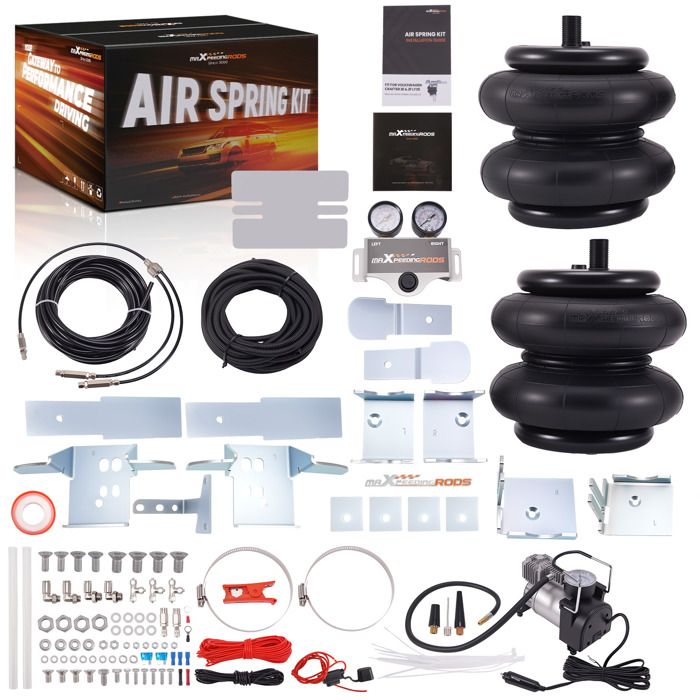 Kit de Suspension Kit ressort pneumatique + système à double circuit + compresseur pour Mercedes Sprinter 3.5-t 907 RWD