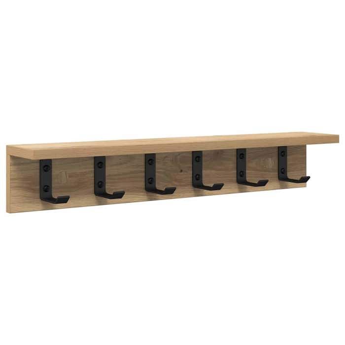 [5258603]Meuble Étagère - Etagère murale console dentrée Porte-manteau mural chêne artisanal 60x10.5x10.5cm Poids:2.22 Kg