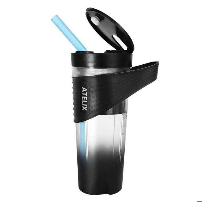 Presse-agrumes électrique 470ml le gobelet mélangeur sportif - ATELIX - peut être trempé dans leau IP7 corde de suspension en sil - Atelix