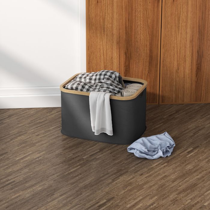 Panier à Linge Double Pliable 80 L Corbeille à Linge Sale Avec Couvercle Poignees Rainurees Beige 78082819 Panier à Linge Double Pliable 80 L Corbeille à Linge Sale Avec Couvercle Poignees Rainurees Beige 78082819