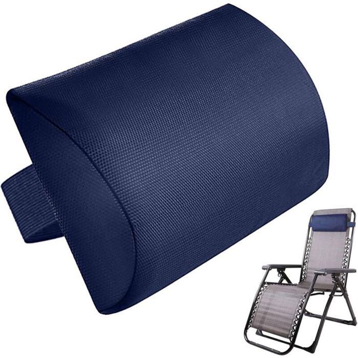 Oreiller De Transat pour Chaise Longue Doux Coussin Repose Tete Bain De Soleil Coussin Oreiller 37x17cm