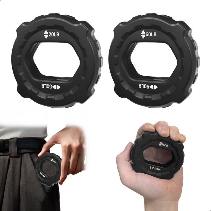 Hand Grip Grip Musculation 2 ux de Résistance Poignet Musculation Portable Balle Rééon Main Handgrip pour MEDECINE BALL
