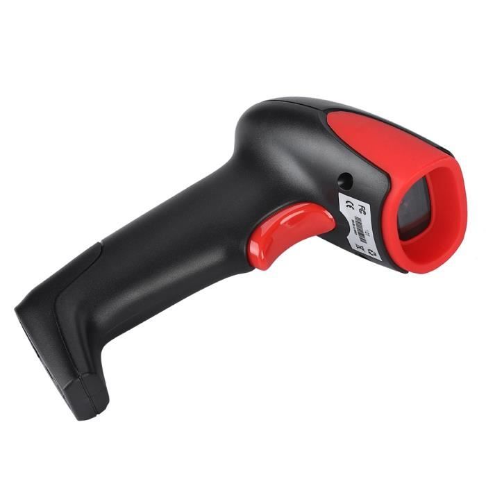 Barre Filaire Usb Barre Qr Code Scanner 2d Lecteur De Code Barre Scanner Pistolet Scanner Noir Rouge