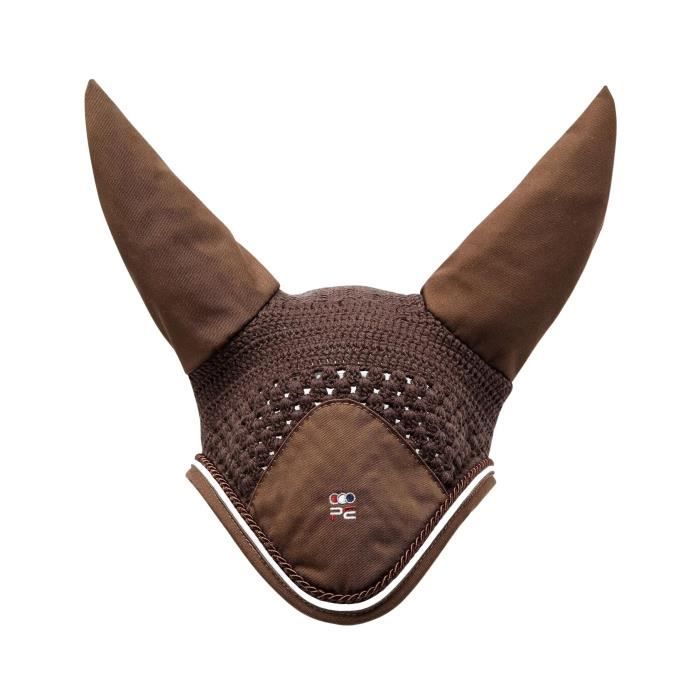 Bonnet Anti-mouches AK Pour Chevaux - Crochet Doux Et Respirant, Oreilles En Lycra, Taille COB/M, Bleu, Pour Entraînement Et Paddock