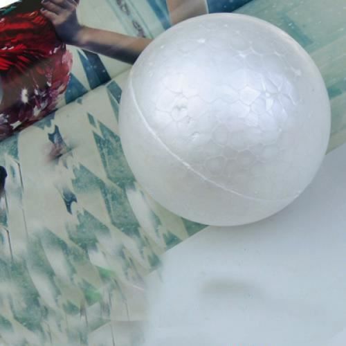 10pcs Boules Mousse Polystyrène Sphère de Noël pour Fabrication de