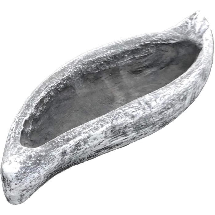 Grenouille Amusante En Pierre Pour Jardin - 25 Cm De Haut, 12 Kg, Résistante Au Gel - Décoration Extérieure Gris