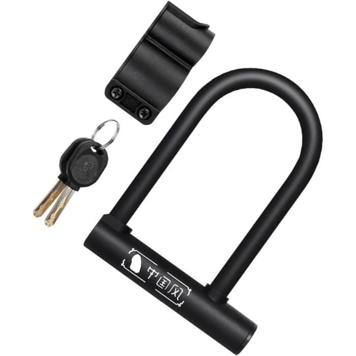 Master Lock 8170D Antivol U-Lock Vélo Avec Clé – Acier Trempé, Ultra Résistant Anti-Crochetage