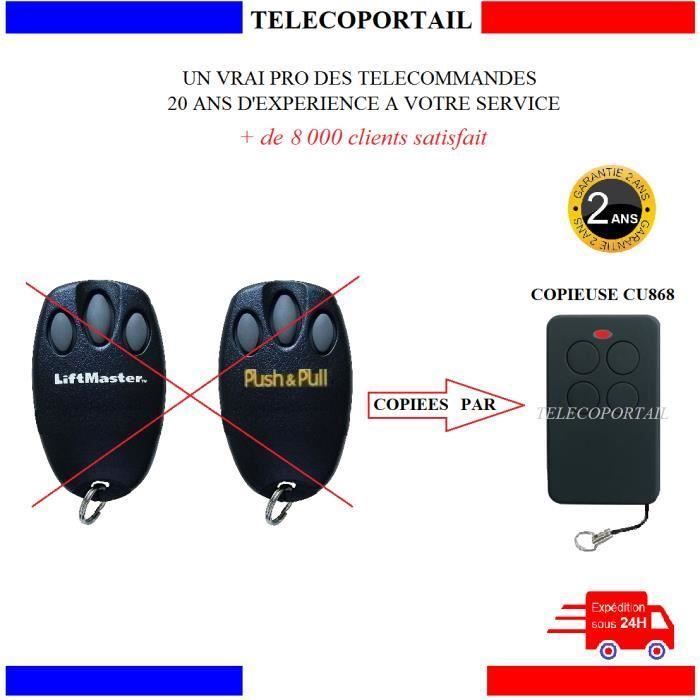 Télécommande 4 Canaux Compatible Wayne Dalton Push Pull Liftmaster Motorlift 94335EWD - 84330E