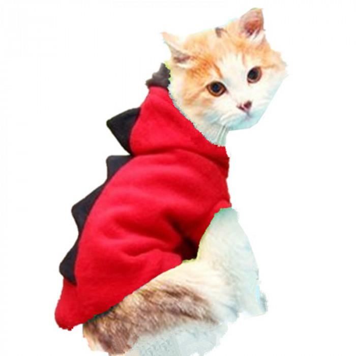 Version Rouge S Chat Vetements Chien Costume Drole Dragon Pour Noel Animaux Anteau A Capuche Disfraz Perro 15s1 38 Achat Vente Kit Vetement Version Rouge S Chat Cdiscount