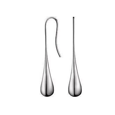 Boucles d'oreilles gouttes argent 925 plaqué - Cdiscount