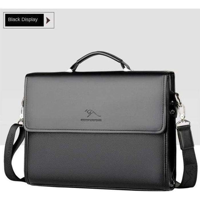 Homme Sac À Main Hommes Mallette D'affaires Épaule Sac À Bandoulière Bureau  Ordinateur Pochette D'ordinateur - Achat / Vente Homme Sac À Main Hommes  Mal - Cdiscount