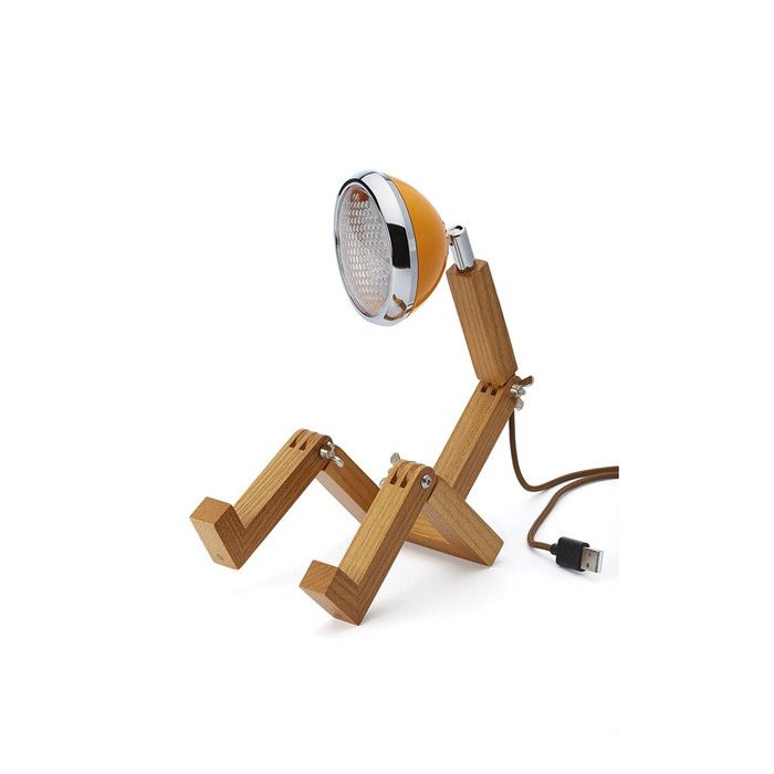 Lampe de table Mini Mr. Wattson - Piffany Copenhagen - Mr. Wattson - Orange Mc Laren -