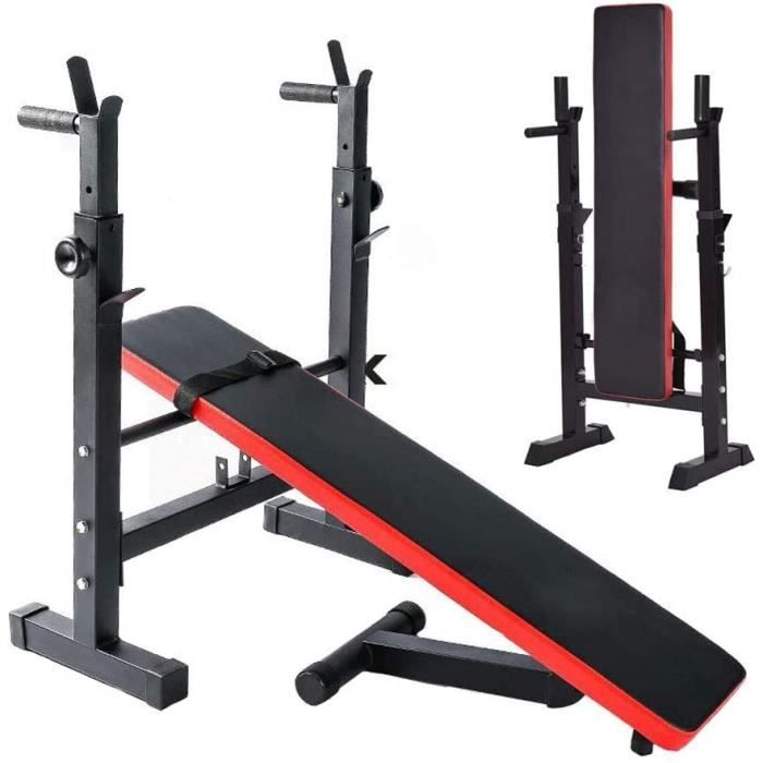 Compact Banc D Exercice De Musculation Pliant Banc D Entrainement Multiposition Banc De Poids Gymnastique A Domicile Ab Abdominaux P Prix Pas Cher Cdiscount