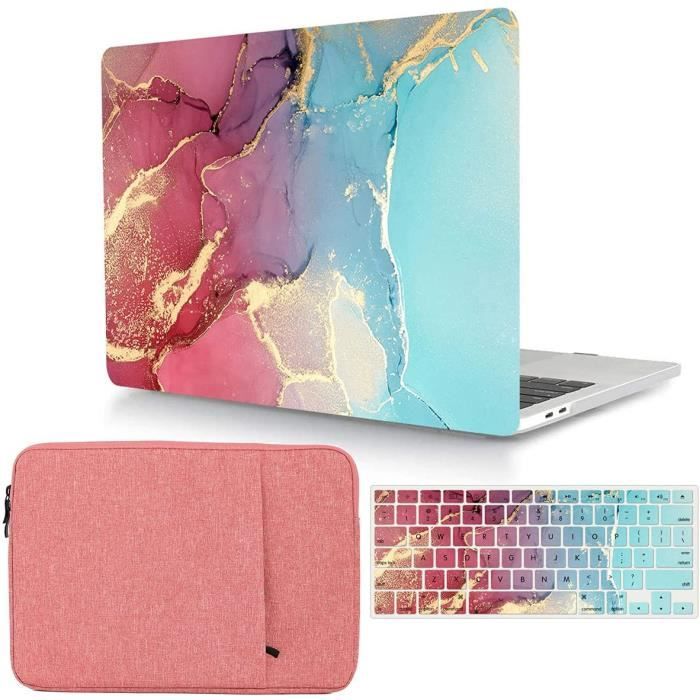 Coque rigide en plastique H2R2 pour ordinateur portable MacBook Pro 13 ancienne version 2012 2011 2010 2009 version A1278 avec CD-ROM ampoule colorée