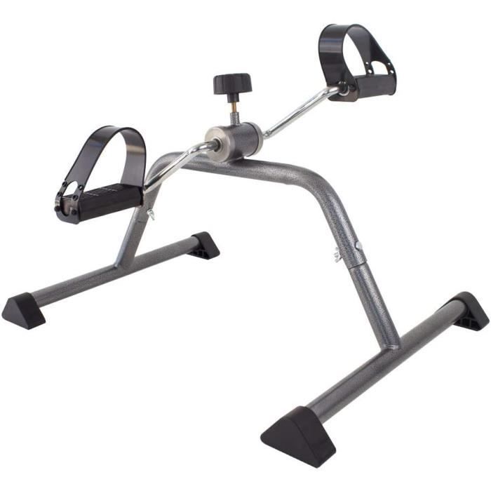 Mini Pédalier D'exercice SPORTINATOR - Pour Bras Et Jambes, Résistance Réglable, écran LCD - Compact Jusqu'à 120 Kg - 10