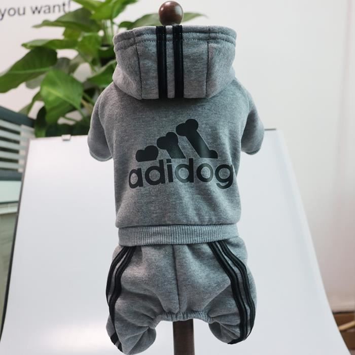 Manteau Adidog chien v tements capuche bouledogue fran ais chiot