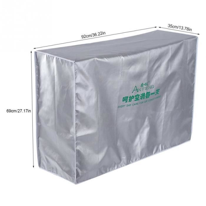 Housse De Protection Pour Climatiseur Extérieur - Imperméable, Anti-UV, Taille Universelle