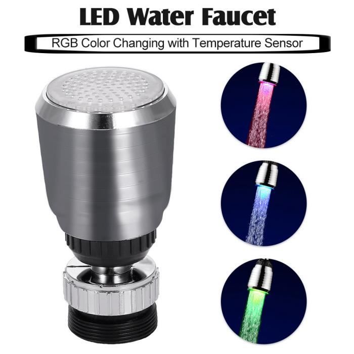 Rotation à 360 Degrés Pivotant Robinet Bec Adaptateur Filtre Économie D'Eau Rotation à 360 Degrés Pivotant Robinet Bec Adaptateur Filtre Économie D'Eau