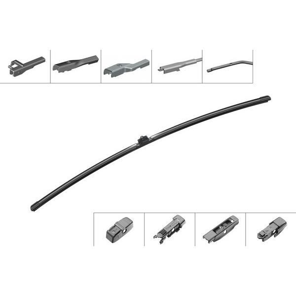 Aero multi-clip 28" pouces et 20" pouces paire pare-brise balais d'essuie-glace
