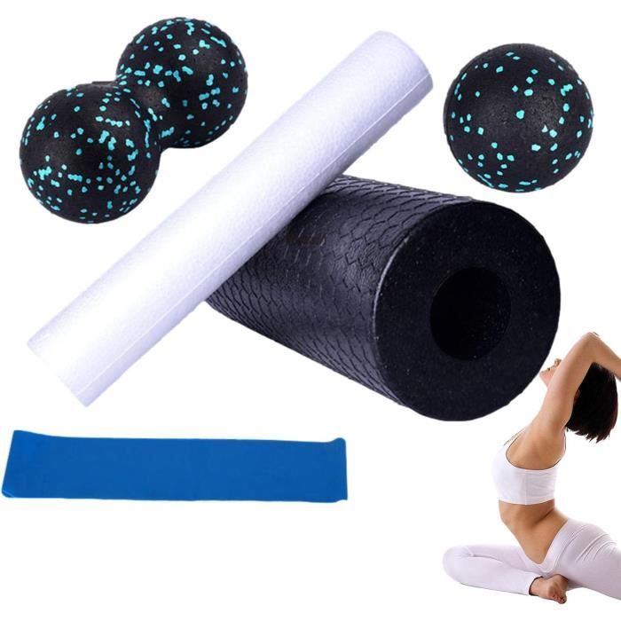 Lot De 3 Roues De Yoga Avec étui - Rouleau Arrière Pour étirement Et équilibre