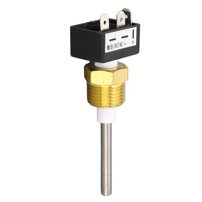 Capteur De Température D'Eau / Huile 1/2NPT – Sonde Fiable De 38°C à 120°C Pour Jauge, Voiture, Moto Et Applications Industrielles