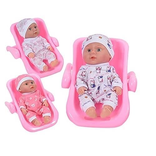 Poupon - CLEMENT & CLEMENTINE - 079905 - 25 CM - Rose - Cosy Inclus