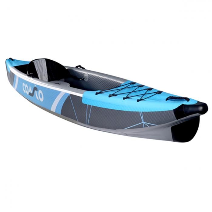 Kayak gonflable Coasto RUSSEL 1 Place Haute Pression Cdiscount Sport