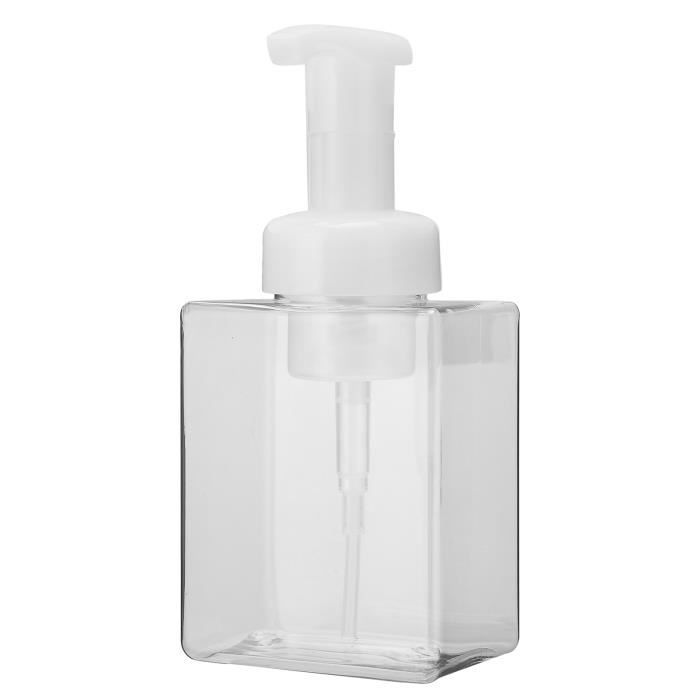 Bouteilles à Pompe Moussante Healeved - Lot De 2 Transparentes | Distributeur De Mousse Avec Brosse