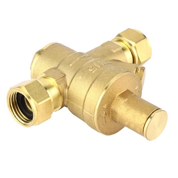 Protection équipement Pression Soupape De Sûreté Laiton G1/8'' - Régulateur Pression Air Compresseur - 3 Pièces Valvola Sicurezza Compressore