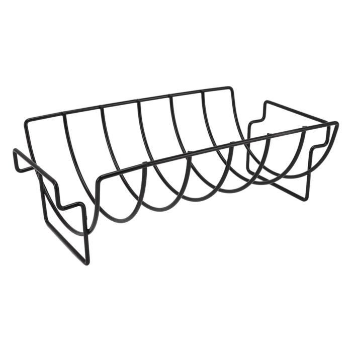 Grille De Barbecue En Acier Inoxydable, 67 X 40 Cm, Avec Poignées Amovibles, Rectangulaire, Robuste & Inoxydable, Résistant Aux Intempéries - Gamm Vert