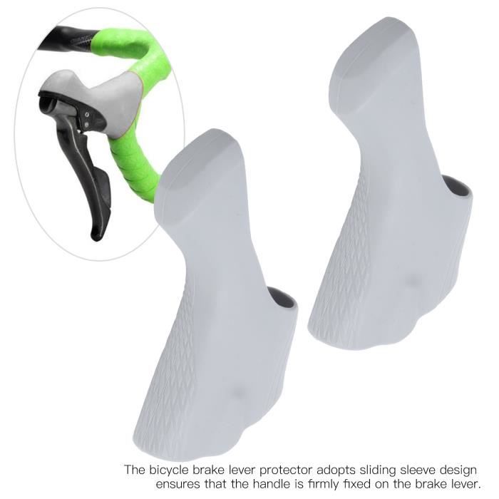 Keenso 1 Paire De Housses De Levier De Frein, Pliantes, En Silicone