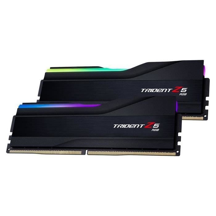 Mémoire RAM - GSKILL - Trident Z5 RGB - 64 Go - DDR5 - 6000 MHz CL30