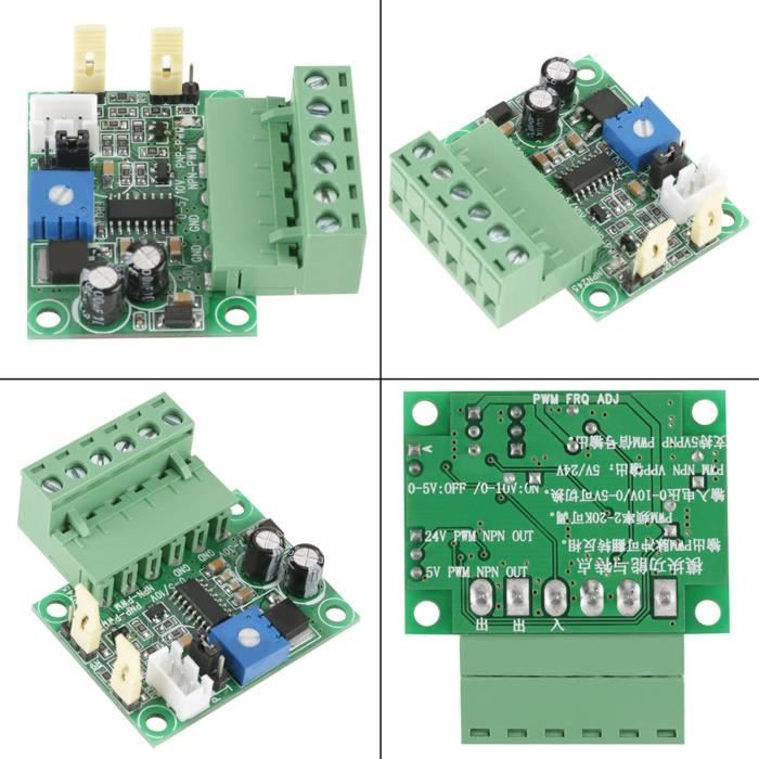 Convertisseur de tension en PWM, entrée analogique 0-5V / 0-10V Tension