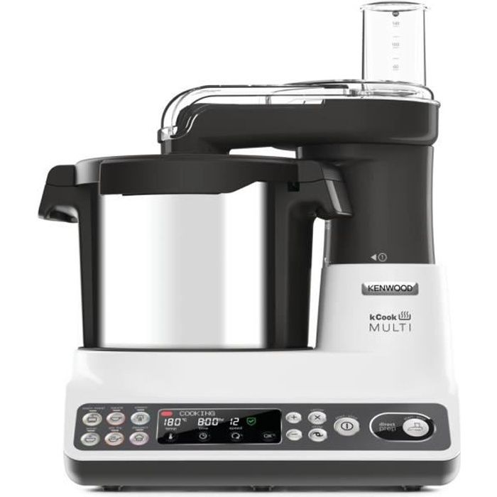 Robot cuiseur - KENWOOD - Kcook Multi Noir - 45L - 500W - 6 programmes