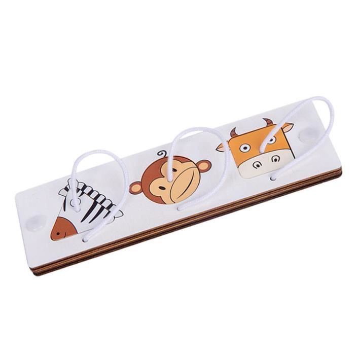 Accessoire Montessori En Bois - Engrenages Et Sablier Bleu Pour Tableau Occupé, Motricité Fine Dès 3 Ans - 10