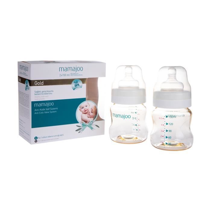Mamajoo Or Double Biberons 150 Ml Sans Bpa Pour Les Nouveau Nes Sante De Bebe Bebe Produits 0 Mois Cdiscount Mamajoo Or Double Biberons 150 Ml Sans Bpa Pour Les Nouveau Nes Sante De Bebe Bebe Produits 0 Mois Cdiscount